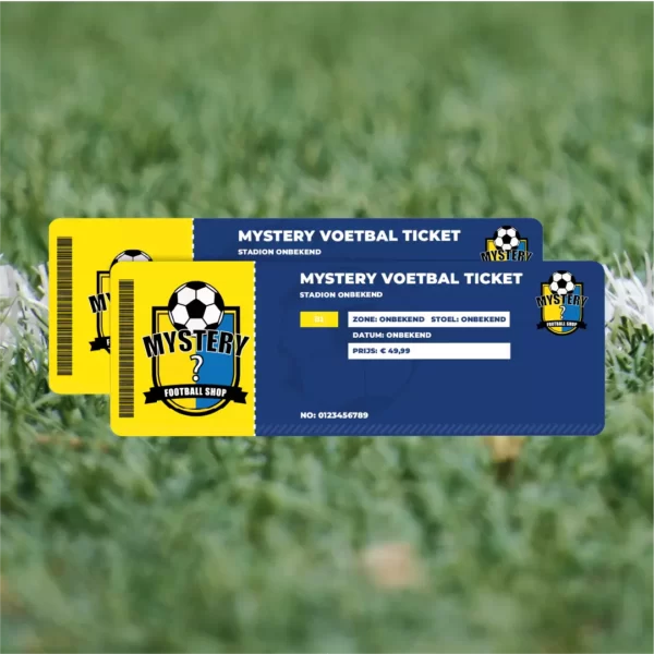 Mystery Voetbalticket